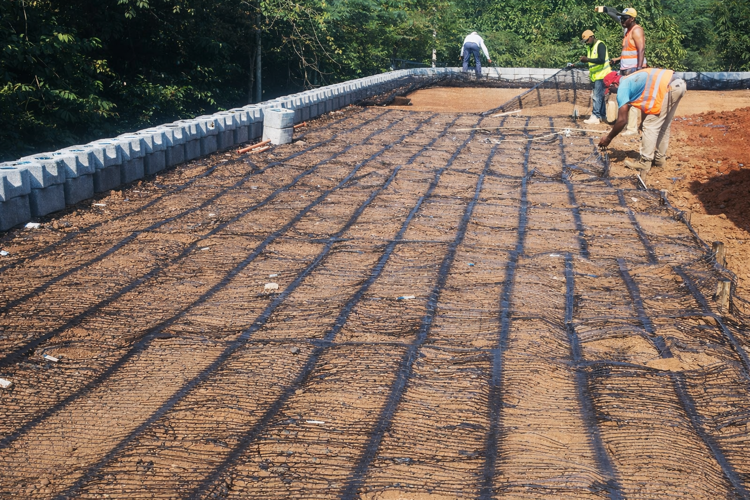 Construcción de acueducto en Mamá Tingó